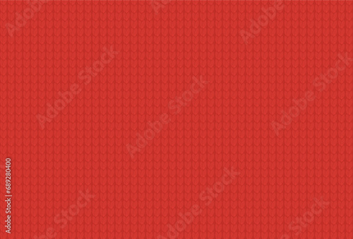 赤いニットのシンプルなテクスチャ･背景素材 - クリスマス/ホリデー･冬のイメージ - はがき比率
