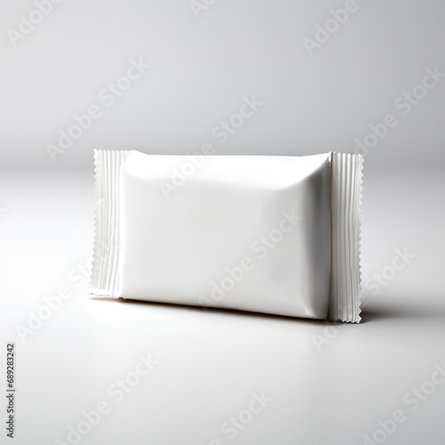 Mockup packaging of wet wipes