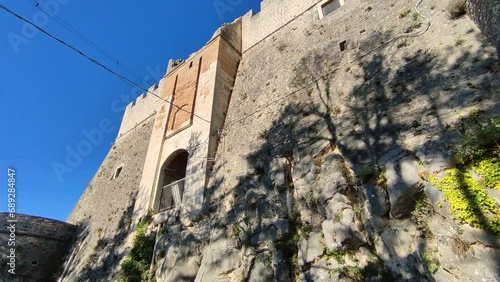 Campobasso - Panoramica del Castello Monforte dal fossato photo