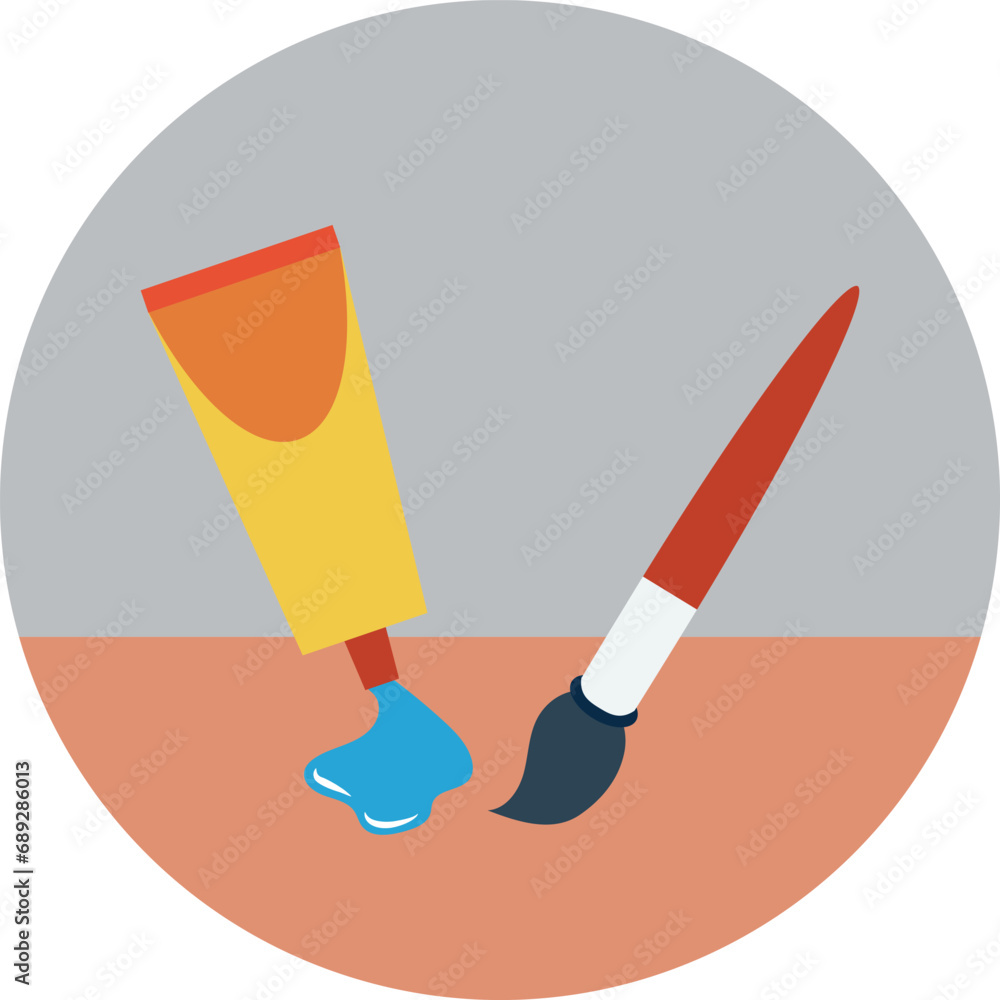 hockey stick and puck