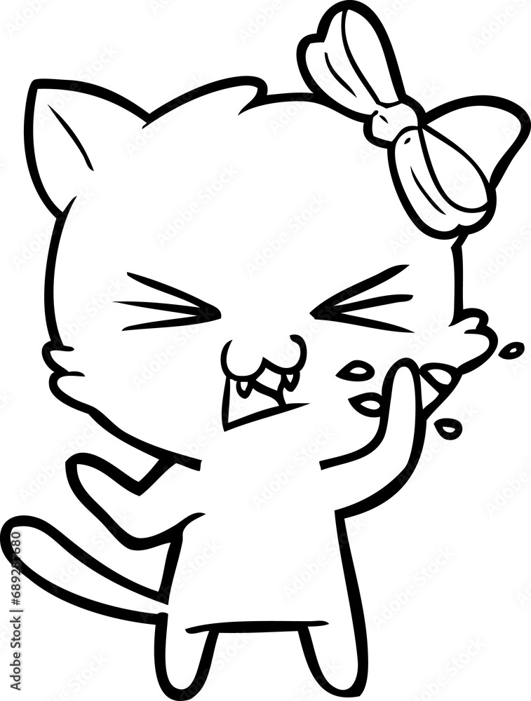 cartoon cat cartoon cat