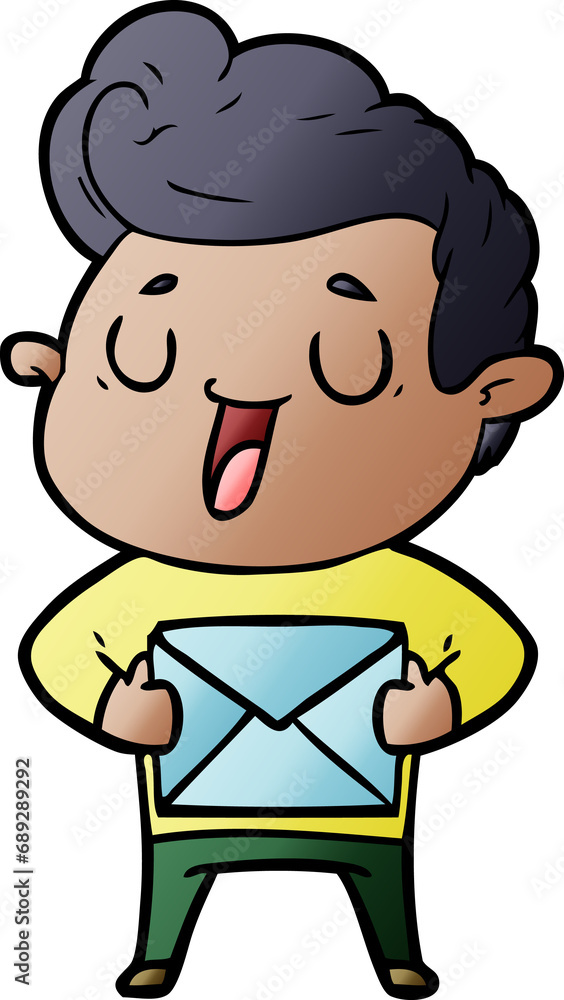 happy cartoon man happy cartoon man