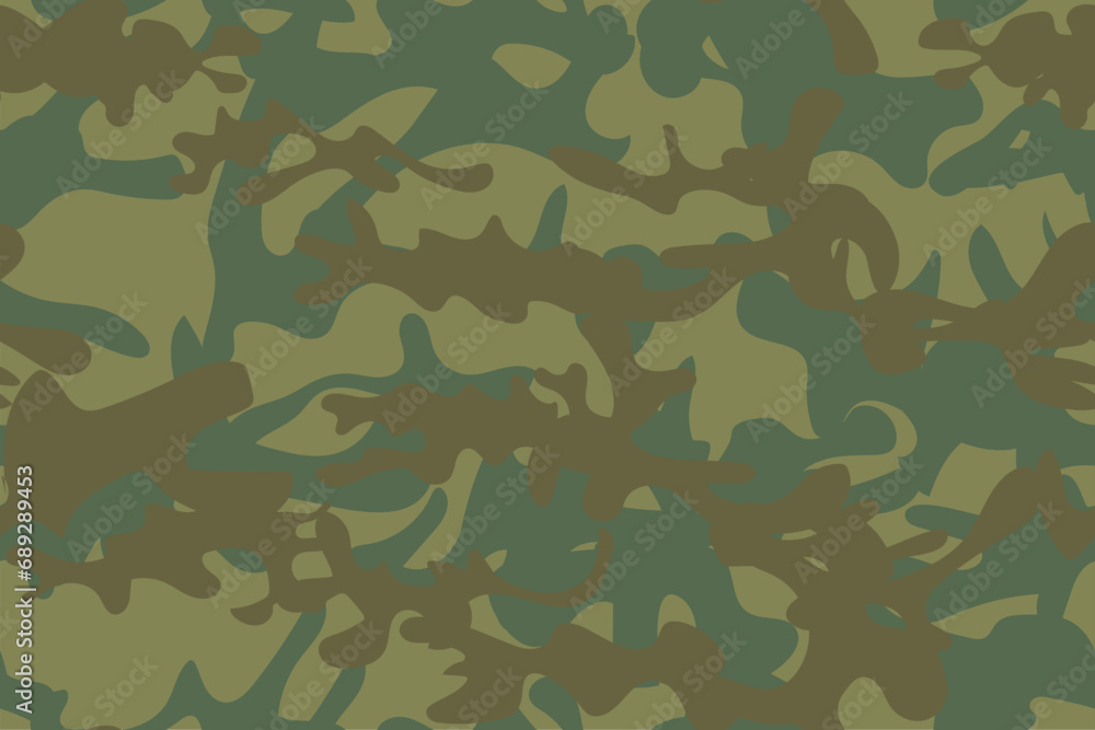 Fototapeta premium Camouflage Military Vector. Modern Green Texture. Fabric Woodland Camouflage. Digital Urban Camouflage. Grey Camo Print. Seamless Spot. Abstract Army Paint. Green Vector Pattern. Tree Dirty Canvas.