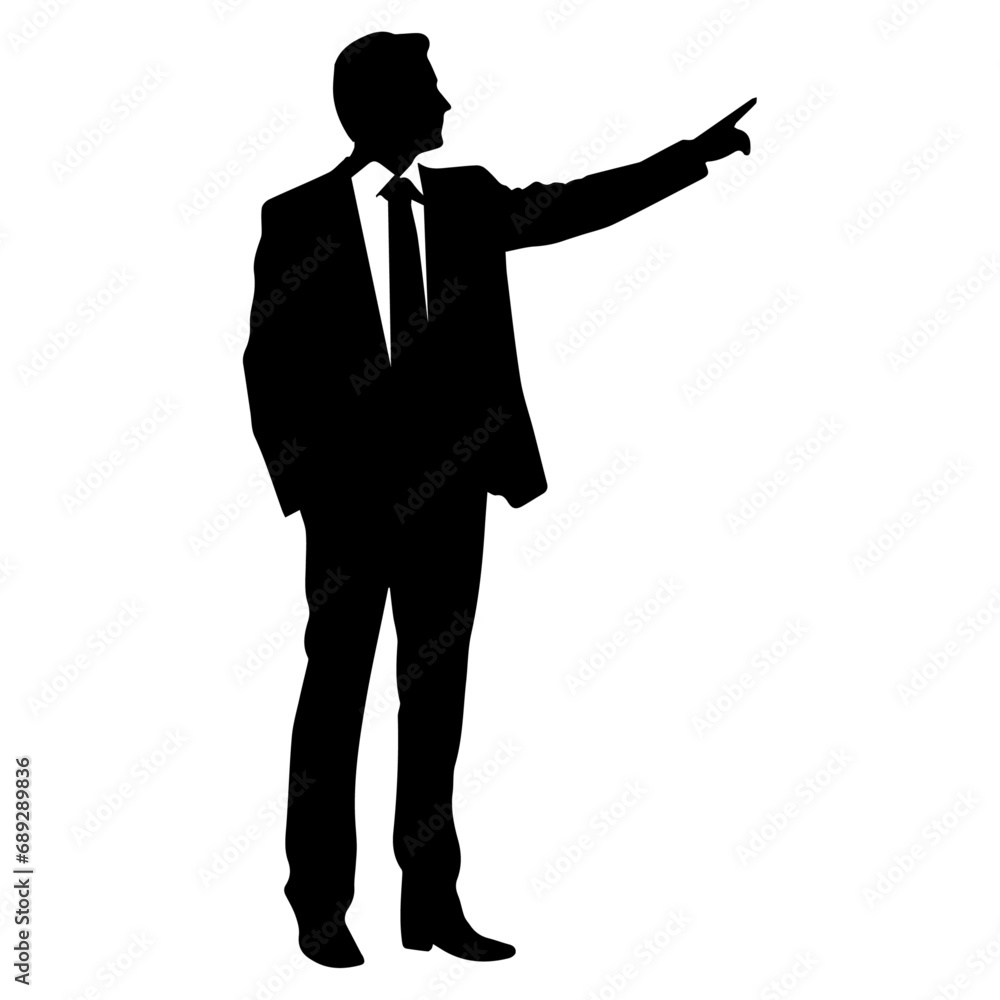 Business man Run Pose vector silhouette, a business man run for office time, fast run vector Business man Run Pose vector silhouette, a business man run for office time, fast run vector