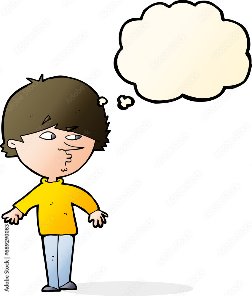 cartoon suspicious man looking over shoulder with thought bubble cartoon suspicious man looking over shoulder with thought bubble