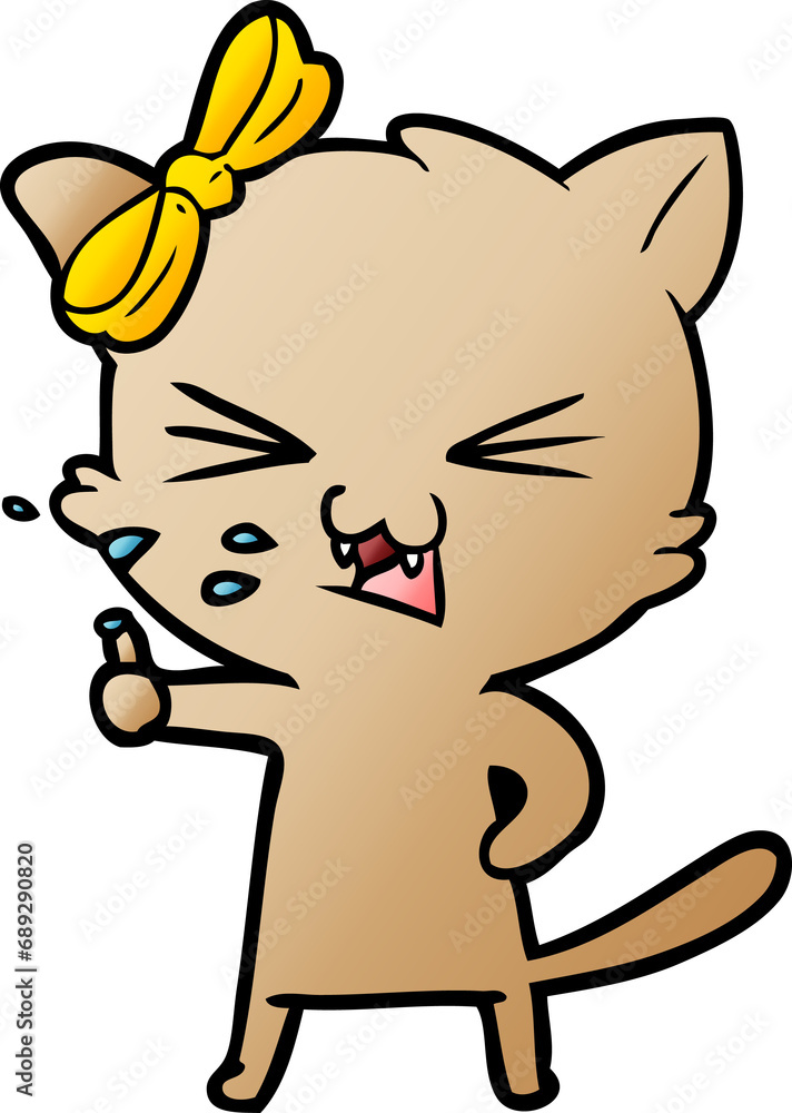 cartoon cat cartoon cat