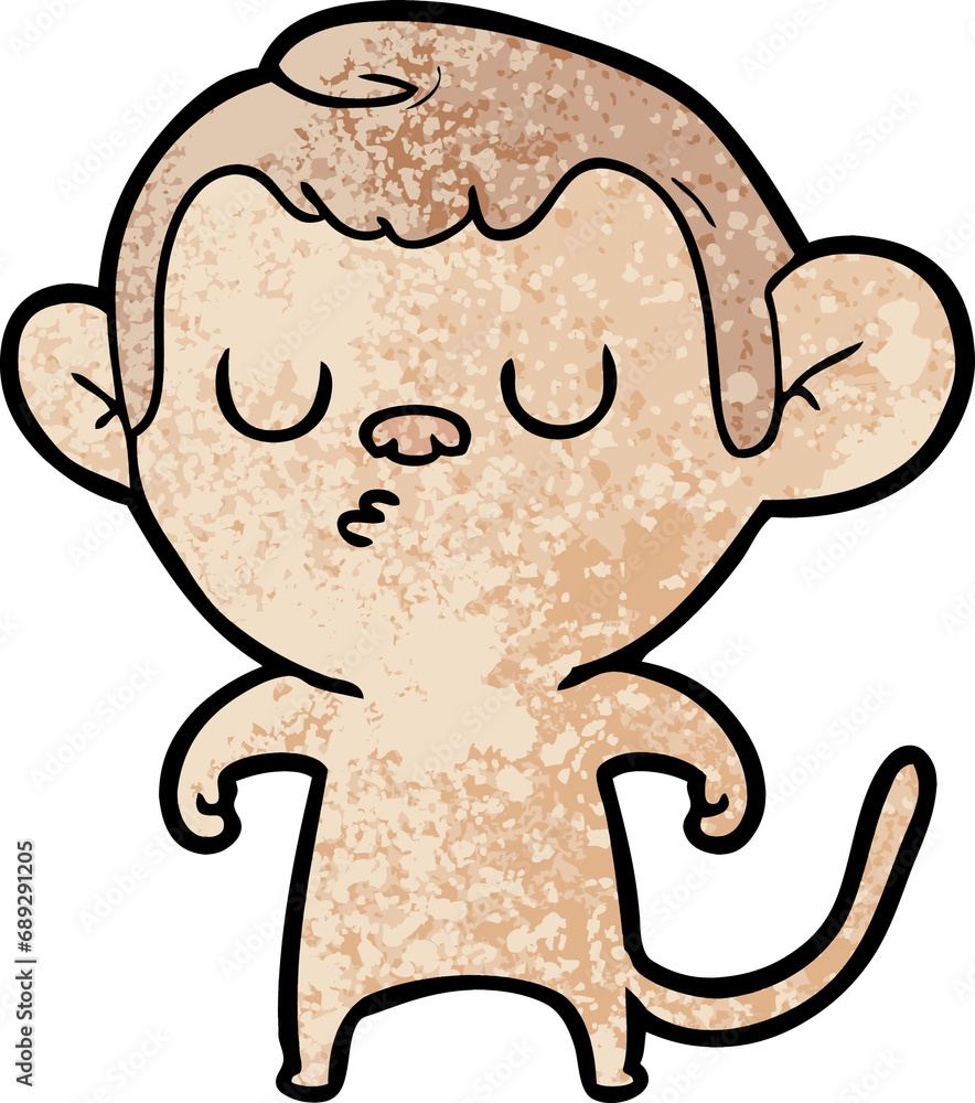 cartoon monkey cartoon monkey