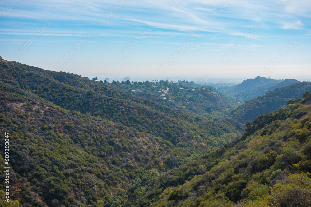 Cycling point of view in the Mandeville Canyon of the Santa Monica Mountains Cycling point of view in the Mandeville Canyon of the Santa Monica Mountains
