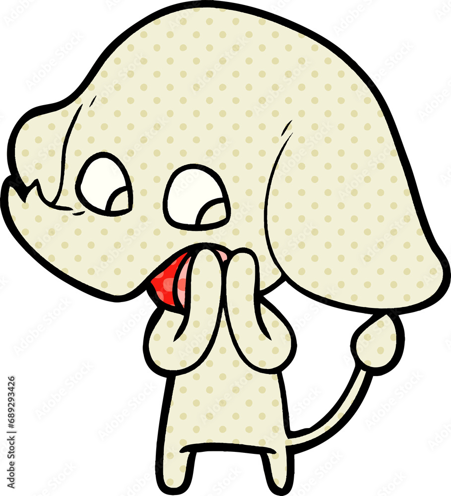 cute cartoon elephant