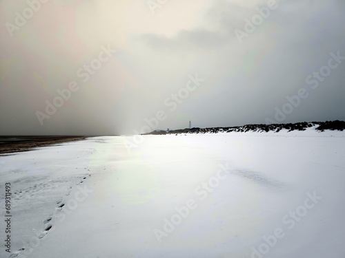 Winternebel bei Blavandshuk photo