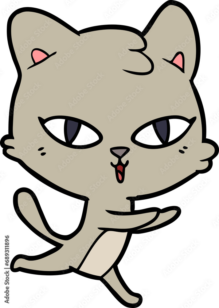 cartoon cat