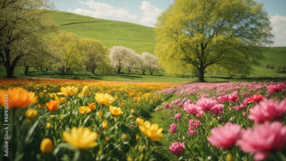 Insanely beautiful field filled with beautiful flowers Insanely beautiful field filled with beautiful flowers