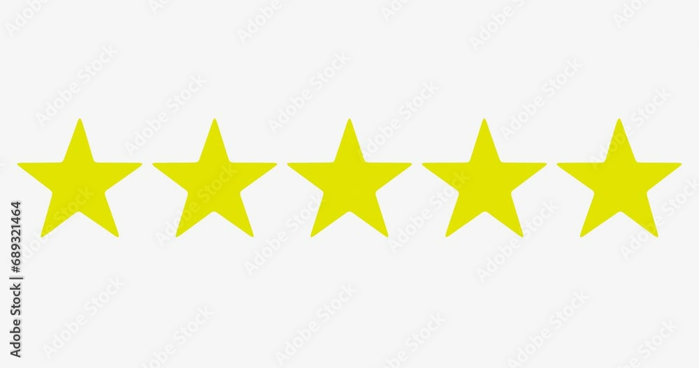 5 stars animation two 5 stars animation two