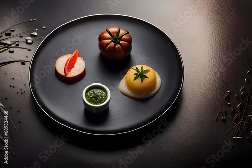 Food photography, Asian kitchen. Restaurant food menu photos