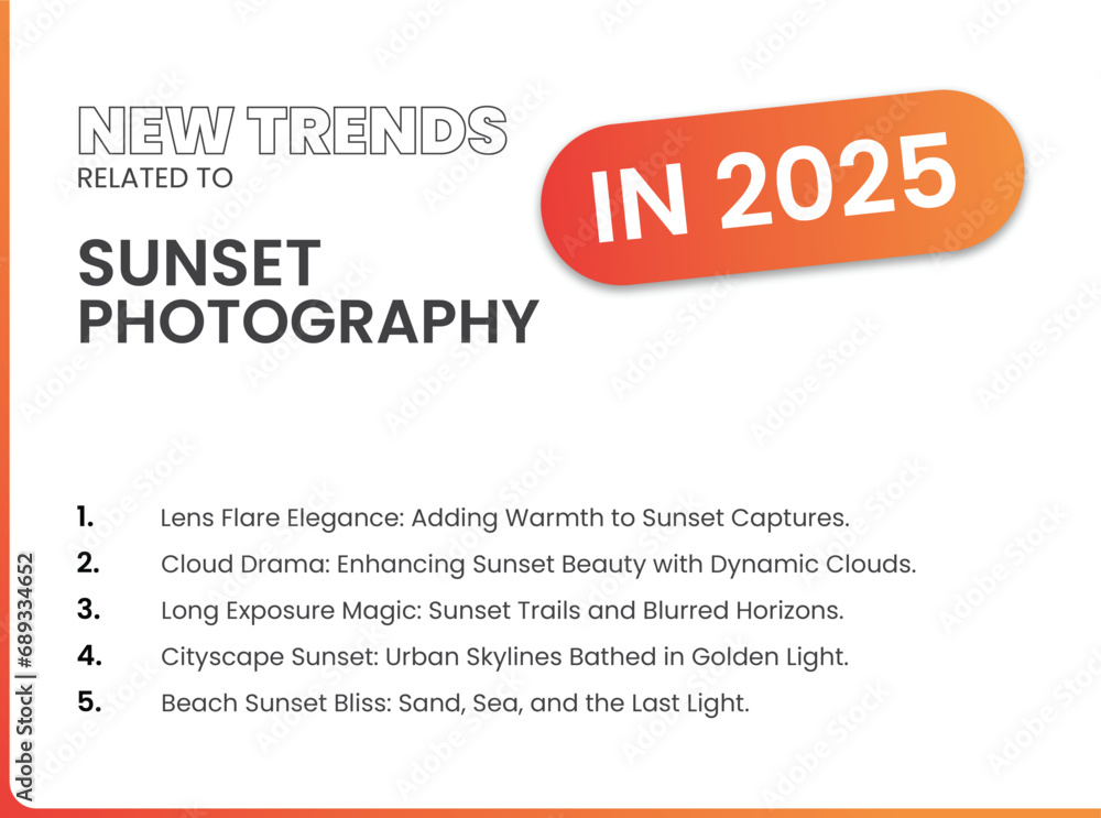New Trends Related to Sunset Photography in 2025