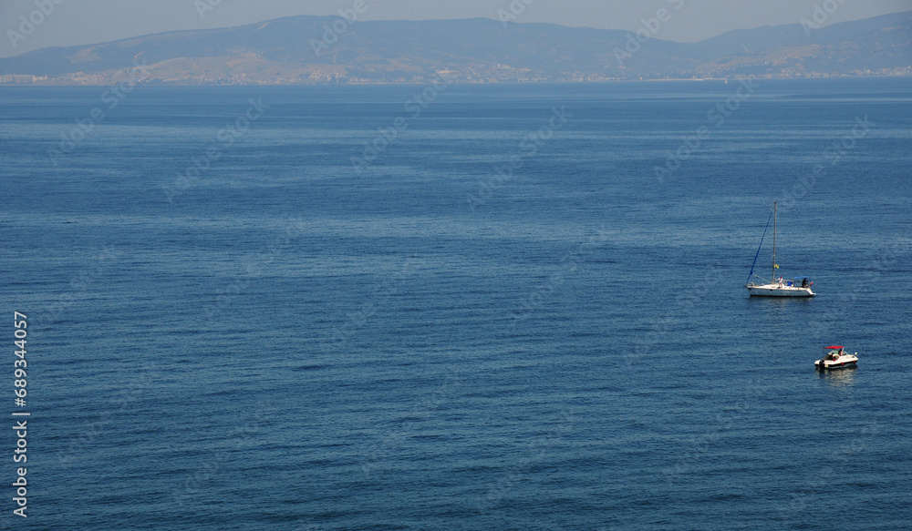 A view from Turkey's holiday town Trilye