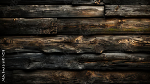 Log cabin Timbers - close-up - wood - house - monochrome - stylish - high-end - rustic - country - background - backdrop 