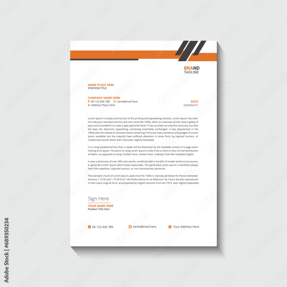 corporate modern letterhead design template with yellow, blue, green and red color. creative modern letter head design template for your project. letterhead, letter head, Business letterhead design corporate modern letterhead design template with yellow, blue, green and red color. creative modern letter head design template for your project. letterhead, letter head, Business letterhead design