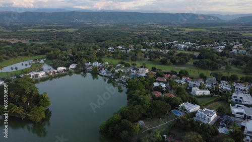 aerial images of summer houses in Cundinamarca