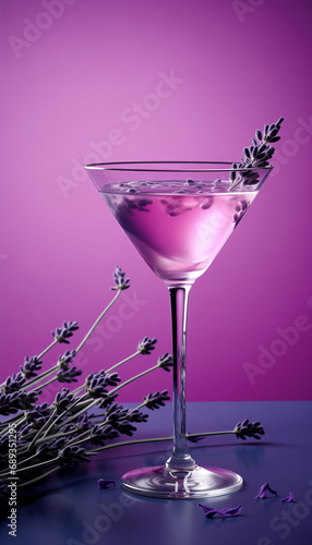 lavender martini cocktail, purple cordial, in the style of nick veasey, edmund leighton, organic material, distinct stylistic range, filippo brunelleschi, soft tonal range, photo-realistic photo