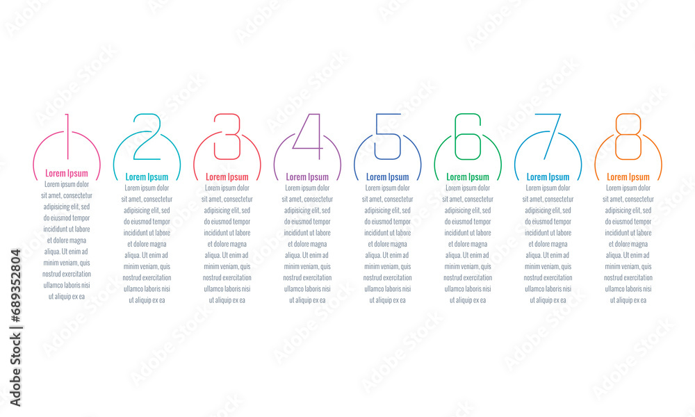 numerical infographic template. eight options infographic template. internet, education, web, annual report, magazine infographic template numerical infographic template. eight options infographic template. internet, education, web, annual report, magazine infographic template
