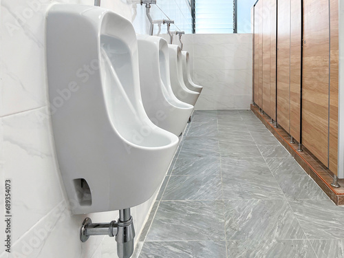 Urinal in the men's bathroom, Toilet