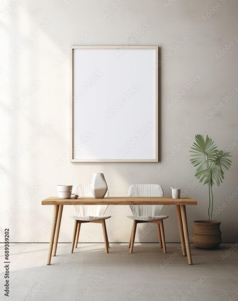 empty dining room with a frame and a rug, empty dining room with a frame and a rug,
