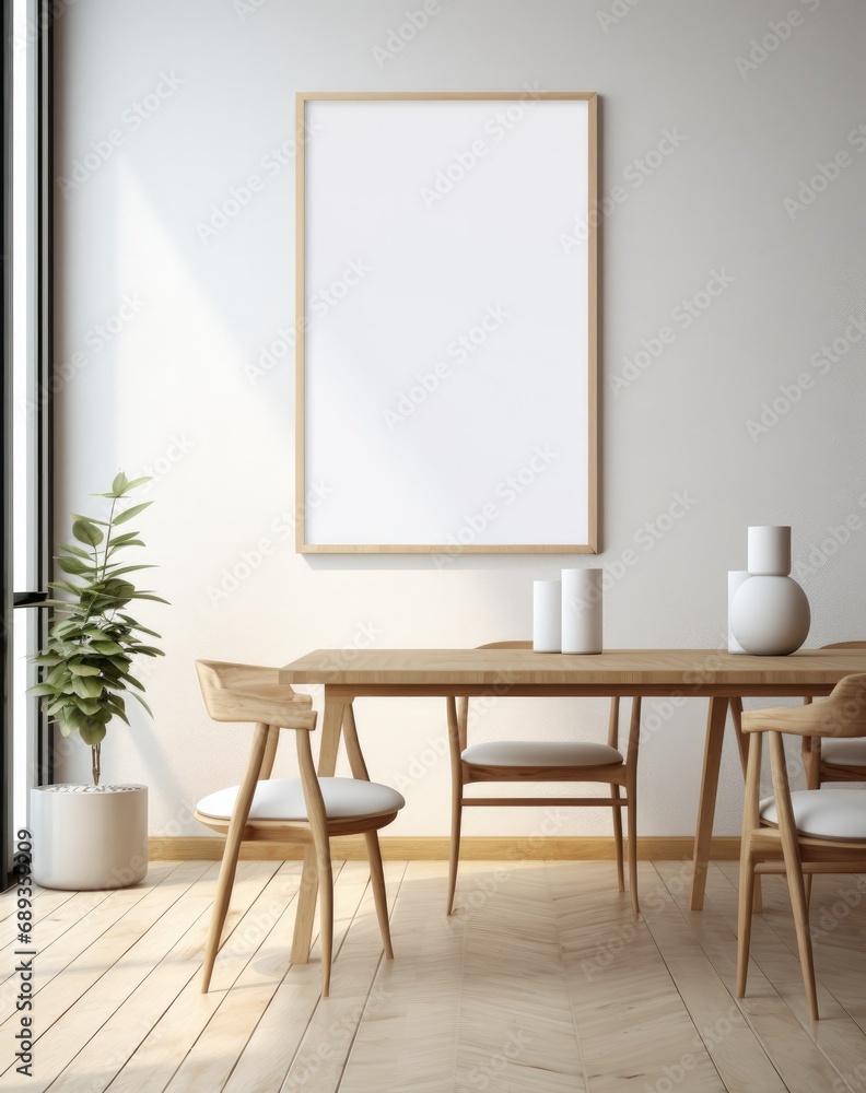 empty dining room with a frame and a rug, empty dining room with a frame and a rug,