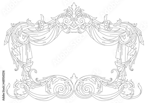 wall design frame