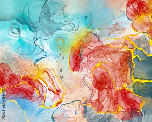 abstract watercolor background