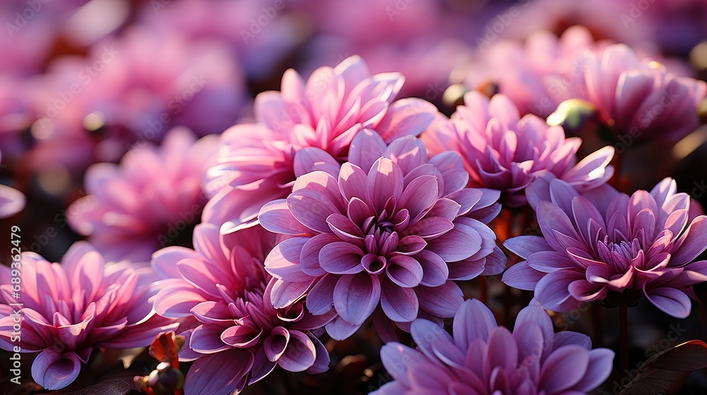 Purple Chrysanthemums Flower, Background Image, Desktop Wallpaper Backgrounds, HD