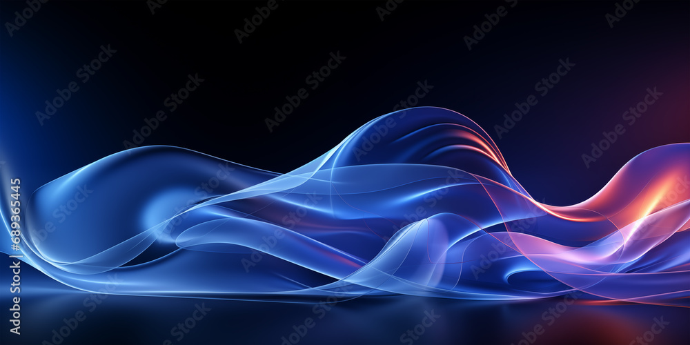 abstract blue background with smoke abstract blue background with smoke