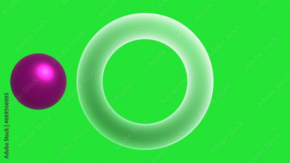 Glassmorphism. Loading icon. 4K animated video with transparent ...