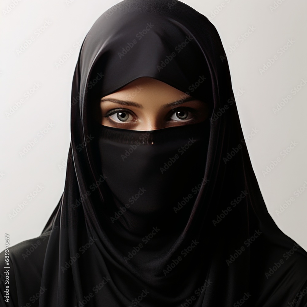 touareg female in niqab, high quality touareg female in niqab, high quality