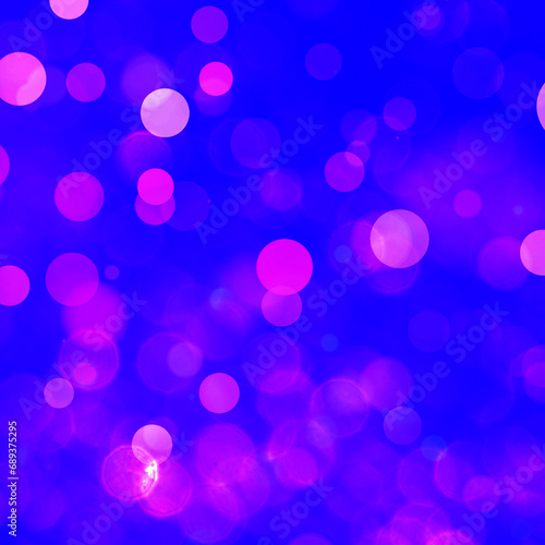 Blue bokeh background for seasonal, holidays, celebrations and all  design works