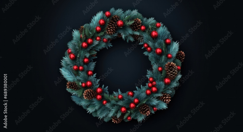 winter holiday christmas wreath christmas wreath