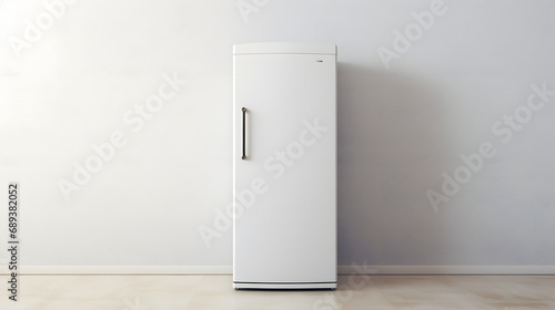 fridge standing on a wall, fridge, interior, kitchen fridge photo