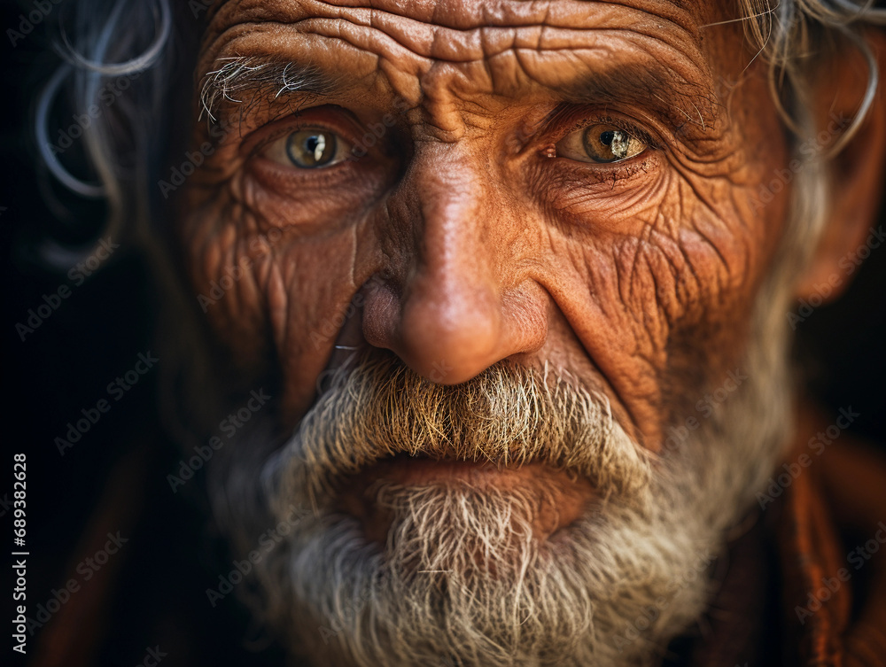 elderly man, rich in texture, warm earth tones, wise eyes, detailed wrinkles elderly man, rich in texture, warm earth tones, wise eyes, detailed wrinkles
