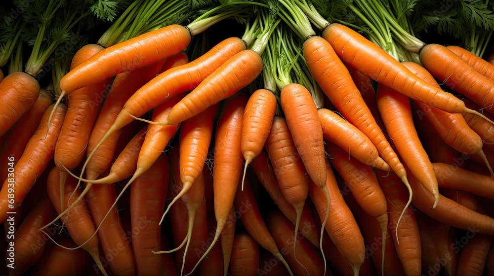 carrots for sale at a Farmers Market, highlighting their vibrant colors and freshness, emphasizing the simplicity and natural beauty of the produce. carrots for sale at a Farmers Market, highlighting their vibrant colors and freshness, emphasizing the simplicity and natural beauty of the produce.