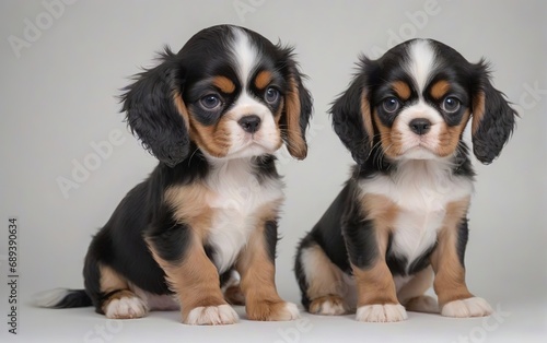 Cachorros de raza King Charles Spaniel  photo