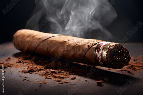 premium cigar, cigar company, tobacco, cigarillo, smoking, product photo © MrJeans