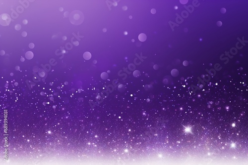 Radiant Resplendence  Purple Glitter Background Wallpaper  Ideal for Mockup Presentation - Snowy Sparkle  Shiny Dust  and Dots Bokeh Frame