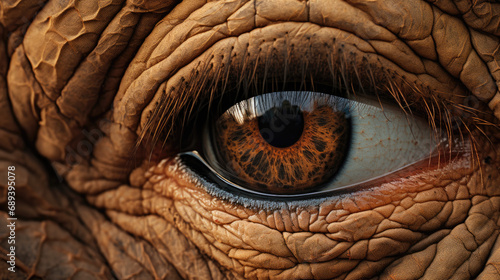 Closeup of an Elephant eye © Bela