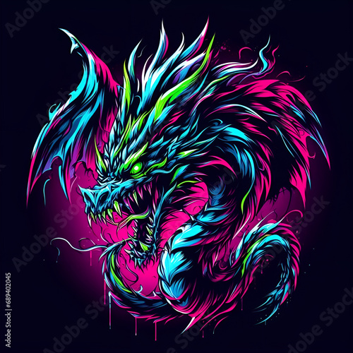 dragon cartoon design