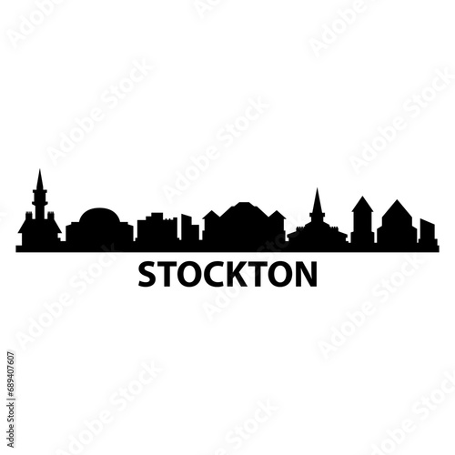 Stockton skyline photo