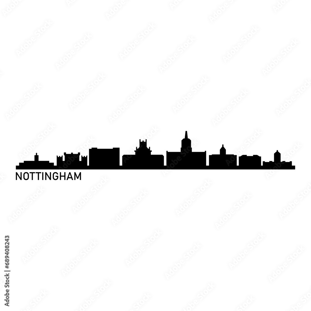 Nottingham skyline