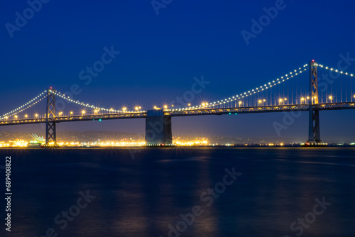 Bay Bridge at night © Kelly Castro