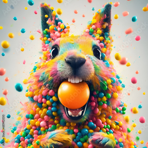 candy bunny