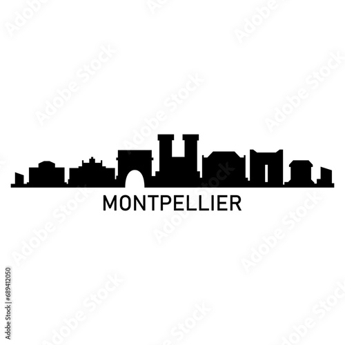 Montpellier skyline