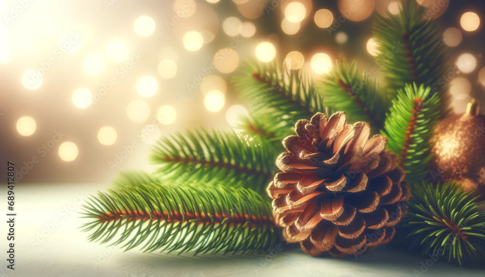 Graphic material of pine cones that feels like winter クリスマス素材 Graphic material of pine cones that feels like winter クリスマス素材